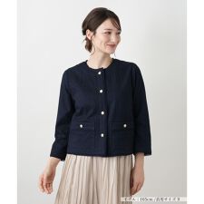 ノーカラージャケット