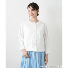 ノーカラージャケット