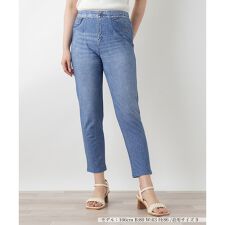 デニム風プリントパンツ