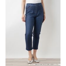 デニム風プリントパンツ