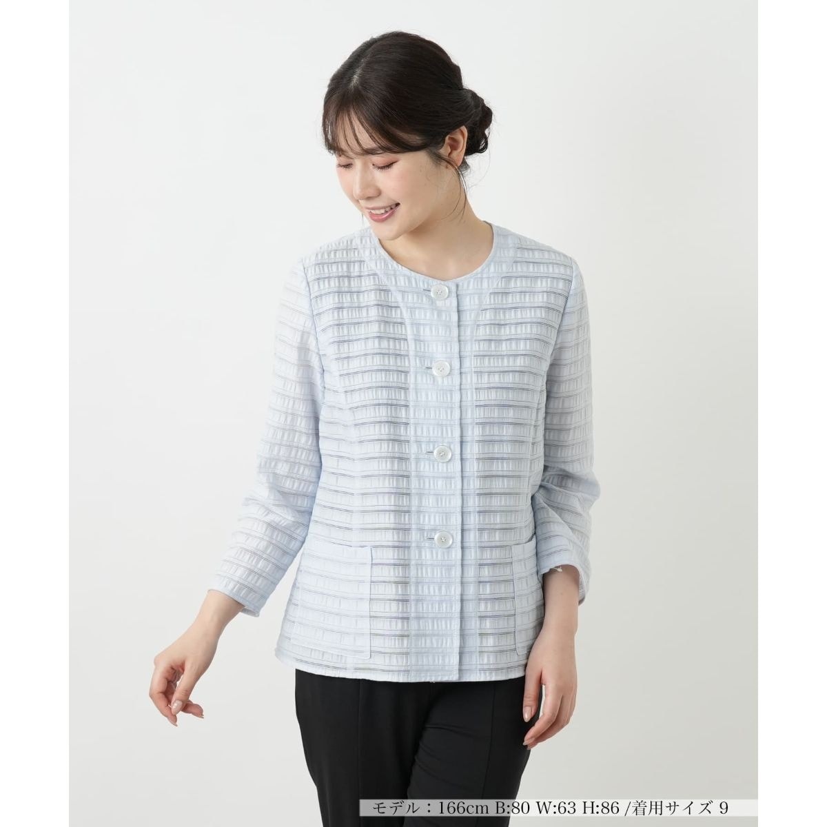 ノーカラージャケット | レリアン(Leilian) | マルイウェブチャネル