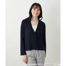 Vネックカーディガン