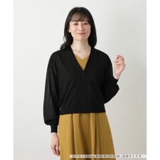 Vネックカーディガン