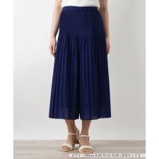プリーツワイドパンツ【セレモニー】