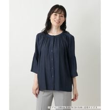 フレアブラウス【Leilian WHITE LABEL】