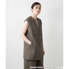 ノーカラーベスト