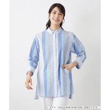 ストライプブラウス