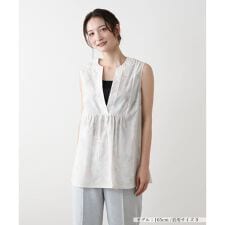 ノースリーブブラウス【BLUBIANCO】