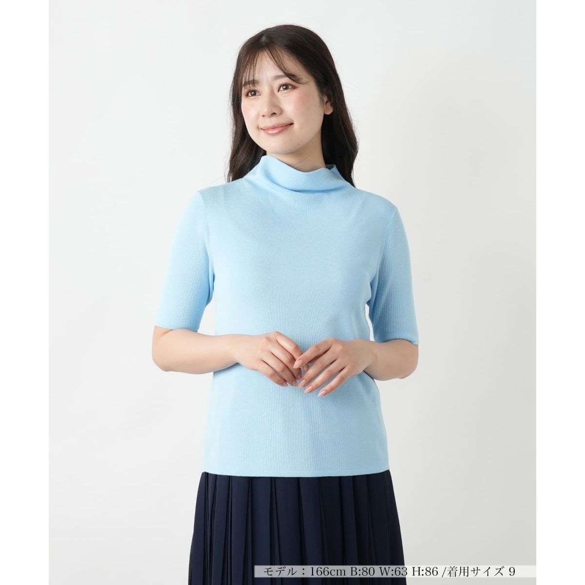 クロッシェ編み切替ニット | レリアン(Leilian) | マルイウェブチャネル