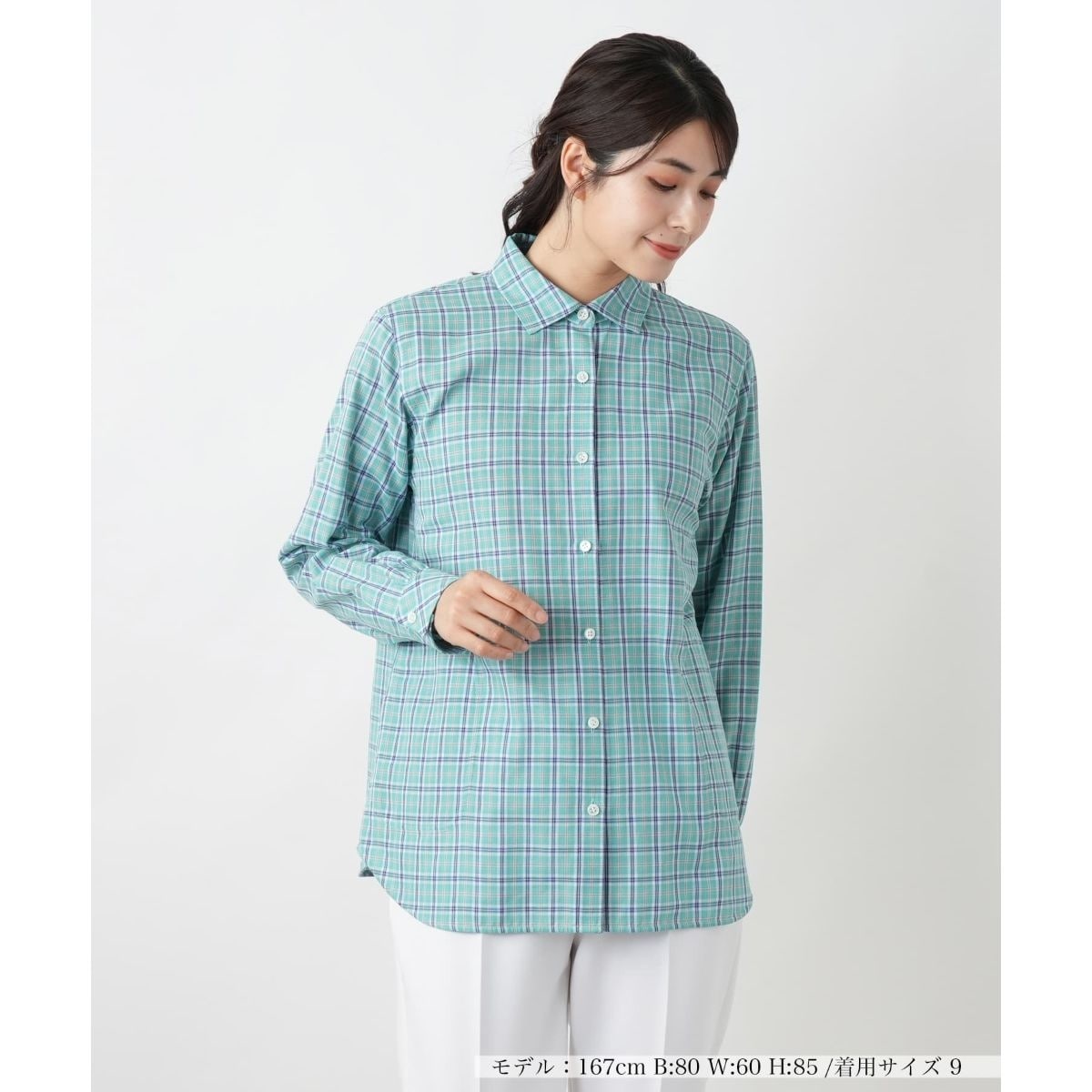 リバーシブルチェックシャツ | レリアン(Leilian) | マルイウェブチャネル
