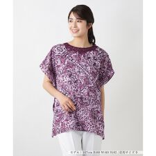 ペイズリーレース刺繍ブラウス