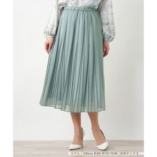 ロングプリーツスカート