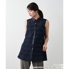 ノースリーブブラウス