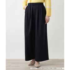 洗えるワイドパンツ