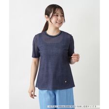 リブ切替Tシャツ