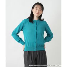 クルーネックカーディガン