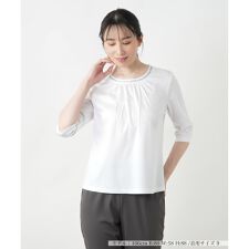 スパンコール七分袖カットソー