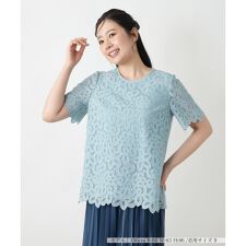 フラワーレースブラウス