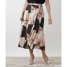 【店舗人気】プリントフレアスカート