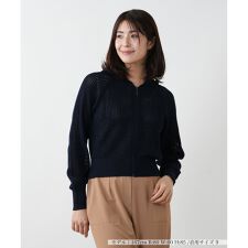 【店舗人気】ラメフーデッドカーディガン