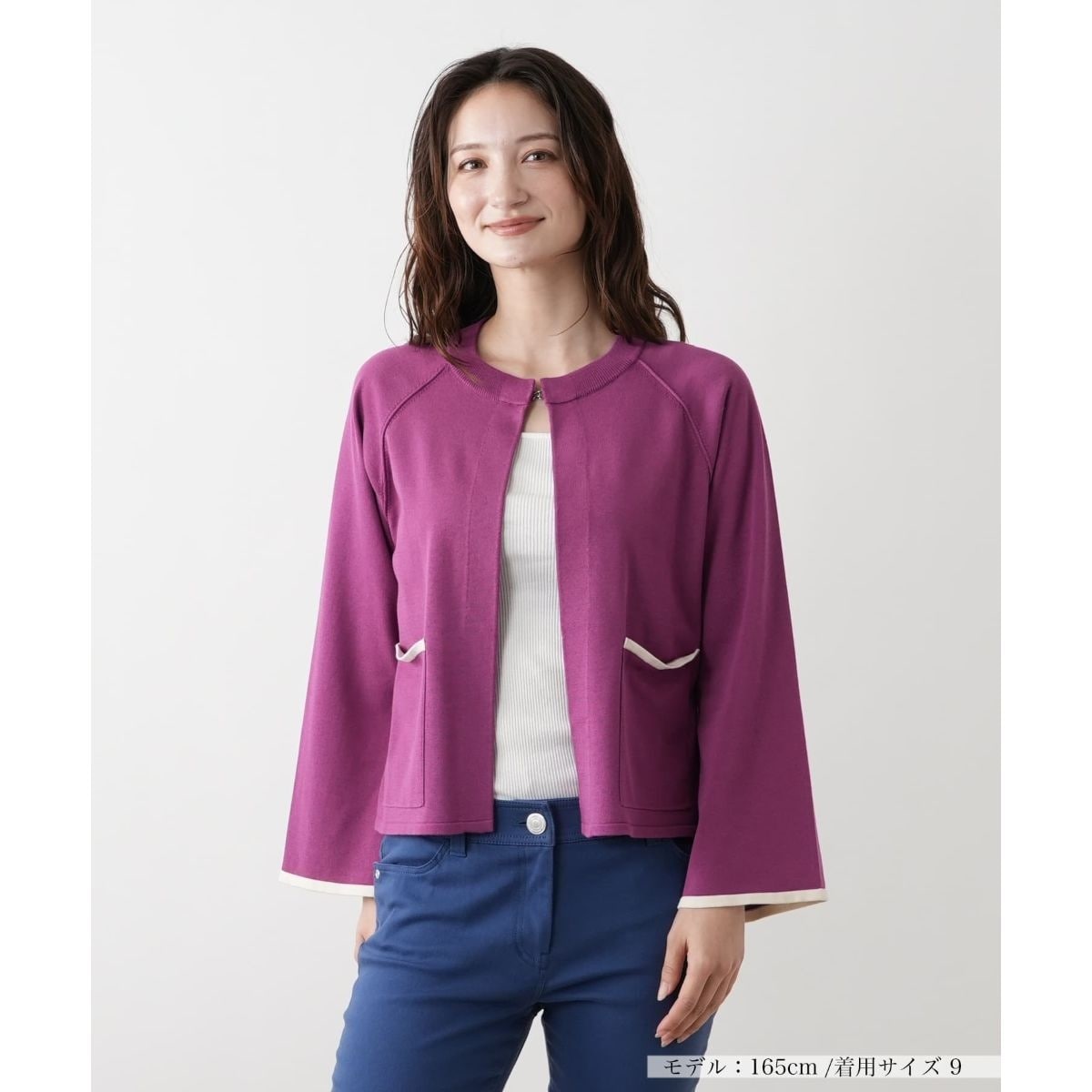 美品 Leilian レリアン ニット パーカー ロング カーディガン ウール ロングニットカーディガン | レリアン(Leilian) | マルイウェブチャネル