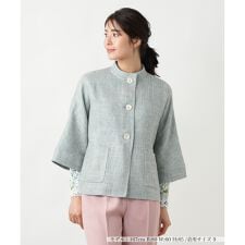 ノーカラージャケット【STEFANONI】