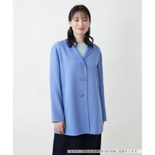 ロングニットジャケット