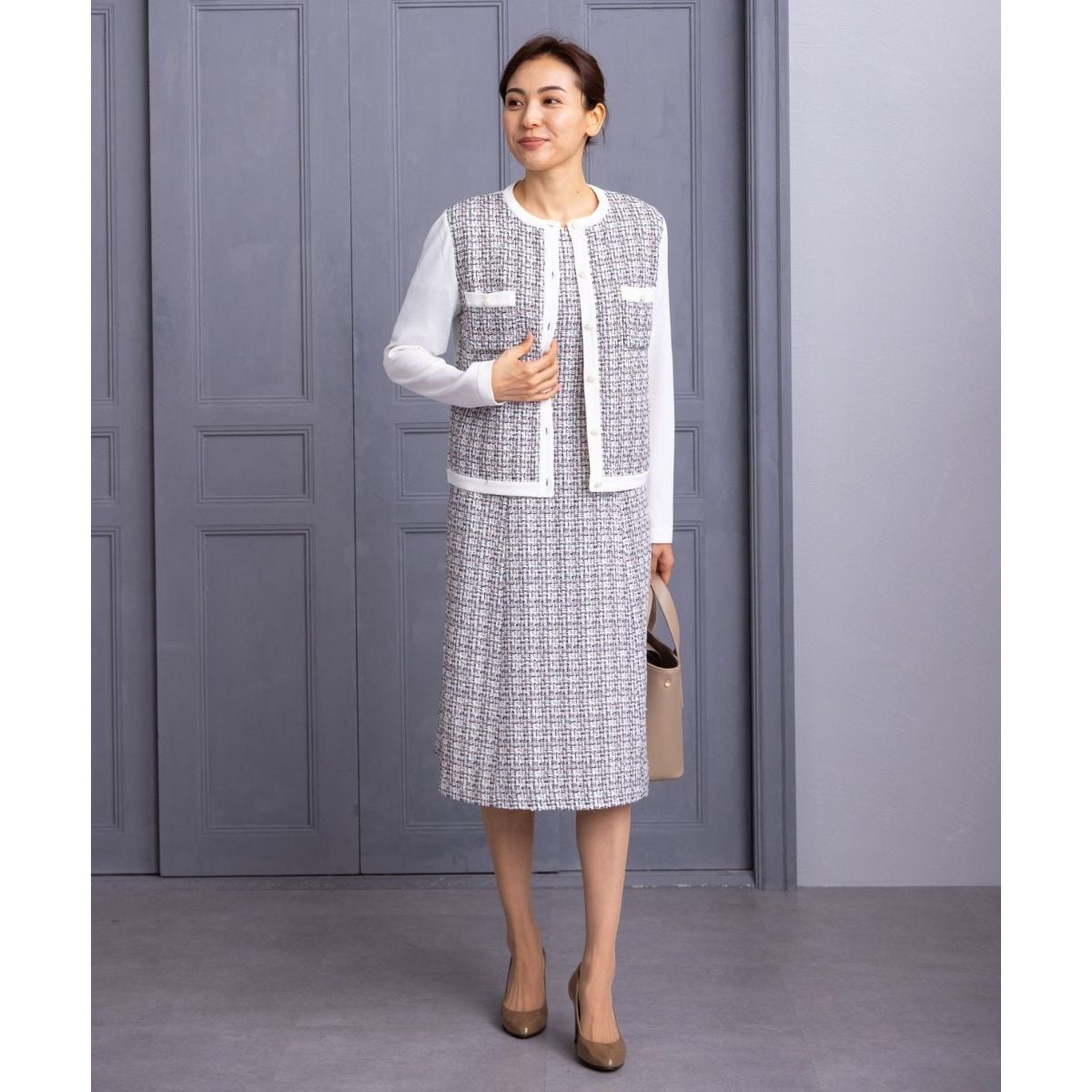 洗える】エンブロイダリーレース カーディガン | 23区(23KU) | マルイ