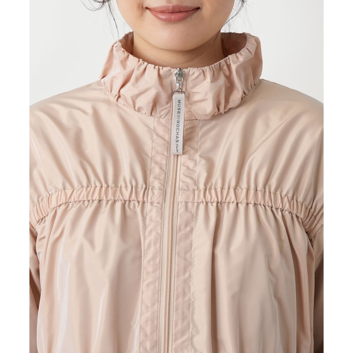 スタンドカラーコート【MUSE BY ROCHAS Premiere】 スタンドカラーコート【MUSE BY ROCHAS Premiere】