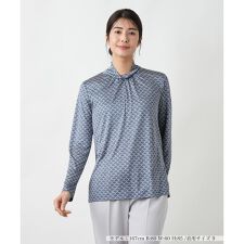 ボタニカル柄カットソー【ROCHAS Premiere】