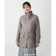 スタンドカラーコート【ROCHAS Premiere】