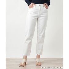 クロップドホワイトデニム【L JEANS】