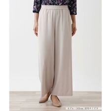洗えるワイドパンツ