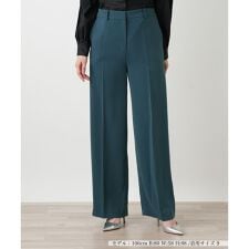 センタープレスワイドパンツ