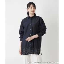 ロング丈ブラウス