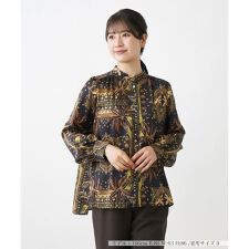 幾何学ブラウス