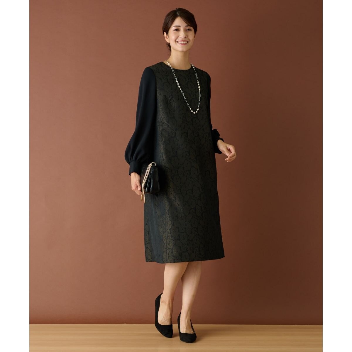 セレモニー】ドッキングワンピース | レリアン(Leilian) | マルイ