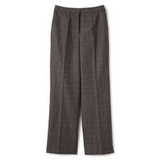 【セットアップ対応商品】ウールストレートパンツ