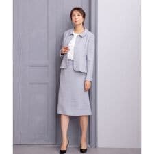 【フォーマル】ショールカラースーツ