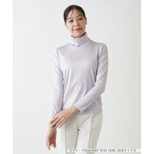 シルクハイネックカットソー