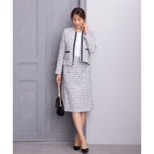 【フォーマル】ノーカラースーツ