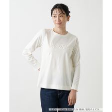 レリアン(Leilian)のフラワーロゴカットソー