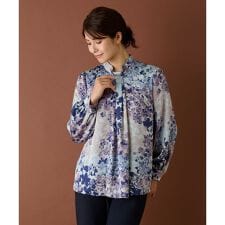 洗えるエレガントブラウス