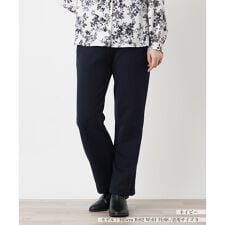 【あったか素材】ストレートシルエットパンツ