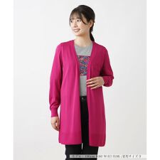 ロング丈トッパーカーディガン