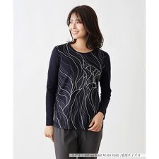 レリアン(Leilian)のデザインカットソー【ROCHAS Premiere】