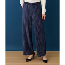 プリーツワイドパンツ