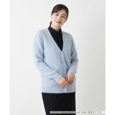 Vネックカーディガン