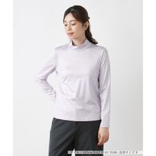 レリアン(Leilian)のシルクハイネックカットソー