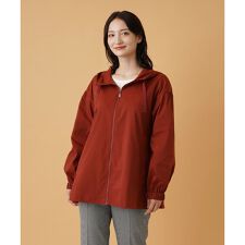 フード付きジップジャケット